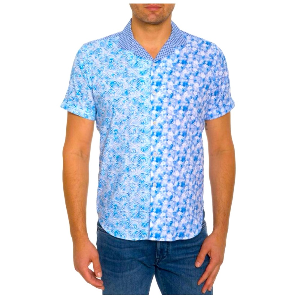 Robert Graham Mens S/S Shirt - XL Tailored Fit